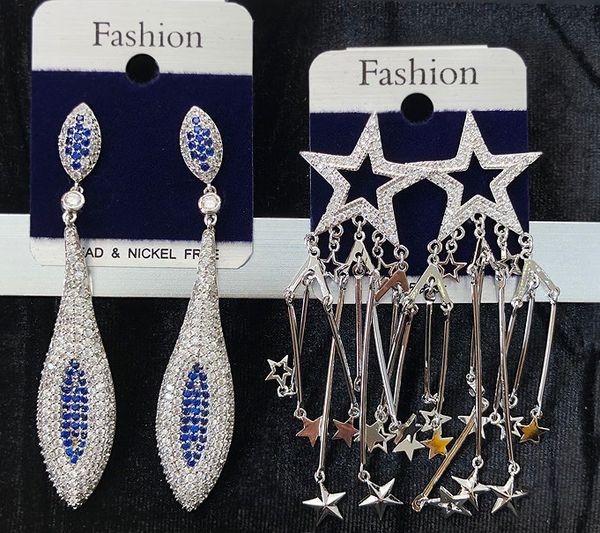 wholesale 2pairs/lots more style crystal jewelry storne 925 silver diamond lady's earings (choose 2 pairs) (17yyty
wholesale 2pairs/lots more style crystal jewelry storne 925 silver diamond lady's earings (choose 2 pairs) (17yyty