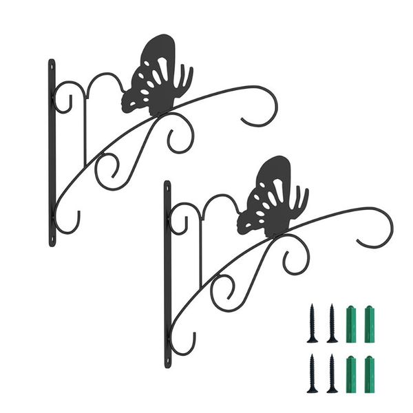 hooks & rails 2pcs simple wall planter hook outdoor indoor heavy duty hanging plant bracket easy install flower pot hanger garden iron patio
hooks & rails 2pcs simple wall planter hook outdoor indoor heavy duty hanging plant bracket easy install flower pot hanger garden iron patio