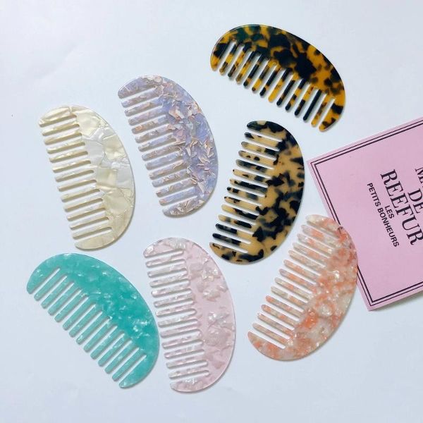 hair brushes fashion acetate anti-static combs comfortable tortoise shell hairdressing comb cutting brush styling tools, Silver
hair brushes fashion acetate anti-static combs comfortable tortoise shell hairdressing comb cutting brush styling tools, Silver