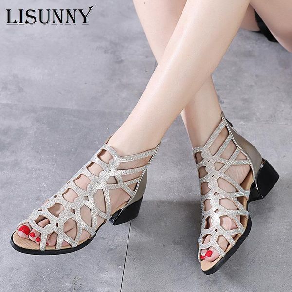 sandals lisunny woman shoes sandalias mujer 2021 summer genuine leather high heels slip on bling fashion gladiator women, Black
sandals lisunny woman shoes sandalias mujer 2021 summer genuine leather high heels slip on bling fashion gladiator women, Black