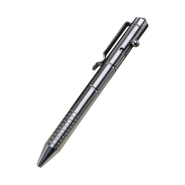 solid titanium alloy gel ink pen vintage bolt action writing tool stationeries q1jc 
solid titanium alloy gel ink pen vintage bolt action writing tool stationeries q1jc