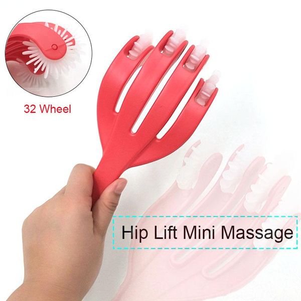 full body massager 32 wheel hip lift mini massage device rolling 4 finger roller cellulite health care
full body massager 32 wheel hip lift mini massage device rolling 4 finger roller cellulite health care