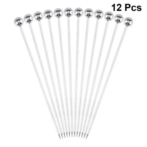 12pcs fruit sticks stainless steel cocktail picks fruit sticks toothpicks for party bar cocktail stick supplies
12pcs fruit sticks stainless steel cocktail picks fruit sticks toothpicks for party bar cocktail stick supplies