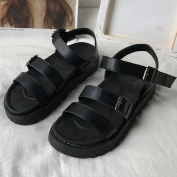 summer women shoes black belt buckle beach sandals ladies fashion flat non-slip solid peep toe sandals casual roma shoes zy108
summer women shoes black belt buckle beach sandals ladies fashion flat non-slip solid peep toe sandals casual roma shoes zy108