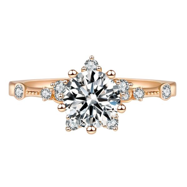 wedding band rings with certificate 18k white gold rings for women 1.0ct round cut zirconia diamond ring bridal engagement ring, Golden;silver
wedding band rings with certificate 18k white gold rings for women 1.0ct round cut zirconia diamond ring bridal engagement ring, Golden;silver