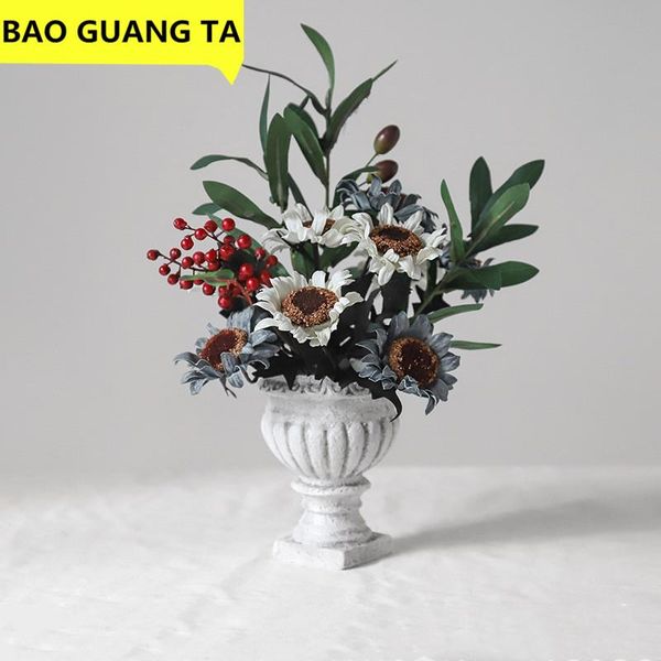 vases bao guang ta white retro flower pot home deskground party decoration resin roman sculpture european make old vase r5404
vases bao guang ta white retro flower pot home deskground party decoration resin roman sculpture european make old vase r5404