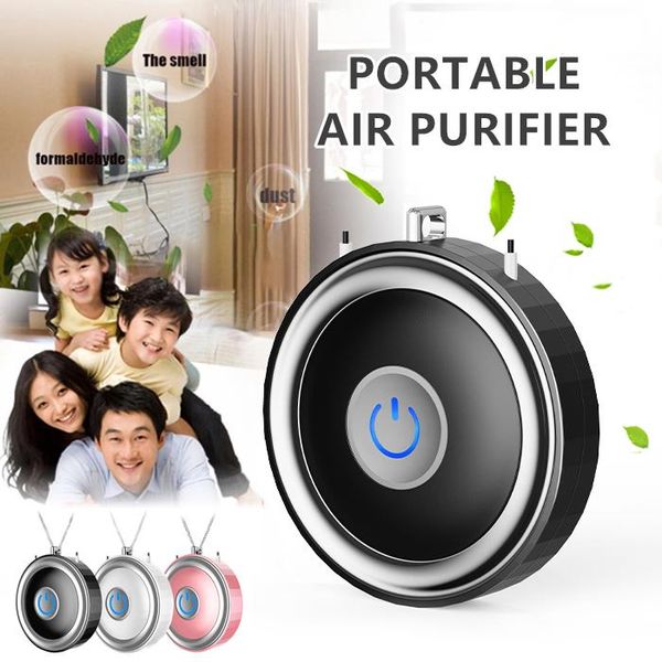 pendant necklaces 1 pcs necklace mini portable 10 million negative ion purifier household cleaning no radiation, Silver
pendant necklaces 1 pcs necklace mini portable 10 million negative ion purifier household cleaning no radiation, Silver