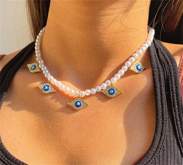 chains lucky turkish crystal evil eye pearls choker necklace for women colorful eyes pearl beads chain necklaces fashion jewelry gifts, Silver
chains lucky turkish crystal evil eye pearls choker necklace for women colorful eyes pearl beads chain necklaces fashion jewelry gifts, Silver
