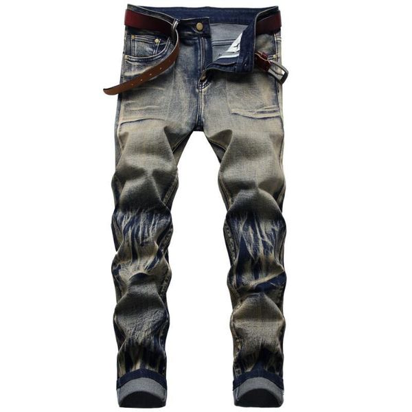 men's jeans stretch fit denim pants for men nostalgic vintage straight long good quality cotton autumn blue 42
men's jeans stretch fit denim pants for men nostalgic vintage straight long good quality cotton autumn blue 42
