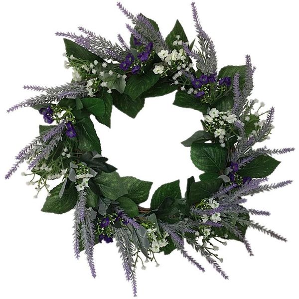 decorative flowers & wreaths lavender flower wreath artificial floral garland front door hanging wedding party wall window home decor
decorative flowers & wreaths lavender flower wreath artificial floral garland front door hanging wedding party wall window home decor