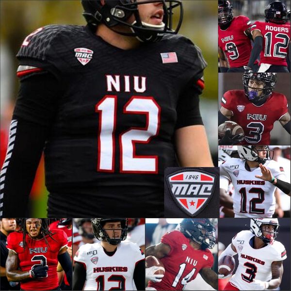 northern illinois niu football jersey ncaa college 19 kenny golladay 12 ross bowers 15 marcus childers 22 tre harbison mens women youth, Black
northern illinois niu football jersey ncaa college 19 kenny golladay 12 ross bowers 15 marcus childers 22 tre harbison mens women youth, Black