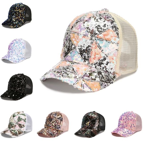 home women summer mesh cap breathable caps korean sequin baseball cap versatile fashion sunshade sun hat party hats zc014
home women summer mesh cap breathable caps korean sequin baseball cap versatile fashion sunshade sun hat party hats zc014