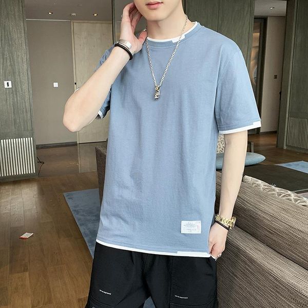 men's t-shirts 2021 loose summer men clothing japanese streetwear round neck short sleeve casual harajuku oversized t-shirt, White;black
men's t-shirts 2021 loose summer men clothing japanese streetwear round neck short sleeve casual harajuku oversized t-shirt, White;black