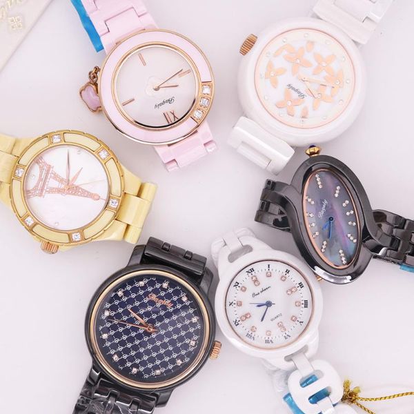wristwatches sale discount bagaly high-tech ceramic rhinestones lady men's women's watch japan mov't hours bracelet girl', Slivery;brown
wristwatches sale discount bagaly high-tech ceramic rhinestones lady men's women's watch japan mov't hours bracelet girl', Slivery;brown