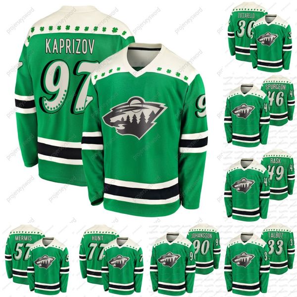 minnesota wild 97 kirill kaprizov 2021 st patricks day jersey brad hunt dakota mermis victor rask jared spurgeon luke johnson mats zuccarell, Black;red
minnesota wild 97 kirill kaprizov 2021 st patricks day jersey brad hunt dakota mermis victor rask jared spurgeon luke johnson mats zuccarell, Black;red