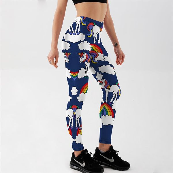 printed cartoon rainbow god women leggings horse cloud slim high waist push up fitness, Black
printed cartoon rainbow god women leggings horse cloud slim high waist push up fitness, Black