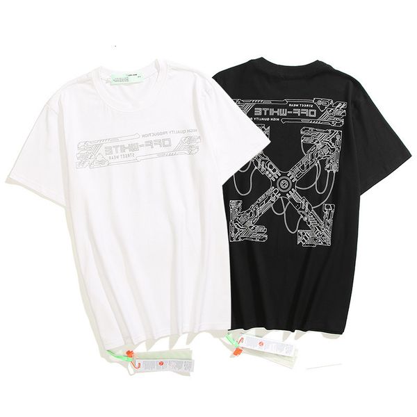 summer brand street fashion off sketch arrstryle print short sleeve t-shirt men's and women's loose large size lovers' wear, White;black
summer brand street fashion off sketch arrstryle print short sleeve t-shirt men's and women's loose large size lovers' wear, White;black