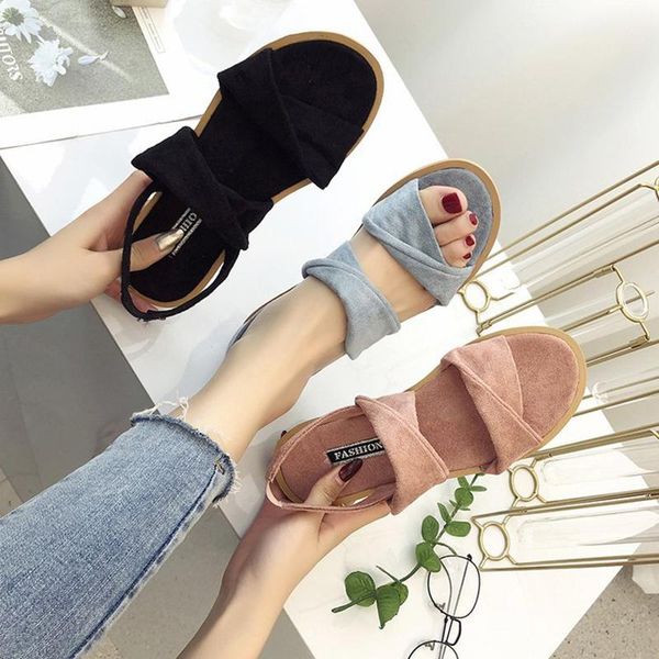 double flock band sandals women slingback elastic back strap gladiator sandals women roman summer beach slippers ladies flats, Black
double flock band sandals women slingback elastic back strap gladiator sandals women roman summer beach slippers ladies flats, Black