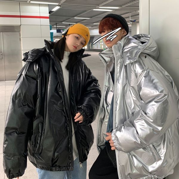 2021 new winter thickened jacket men's parka warm fashion casual shiny men loose korean short coat mens clothes s-2xl 3yb5, Black
2021 new winter thickened jacket men's parka warm fashion casual shiny men loose korean short coat mens clothes s-2xl 3yb5, Black