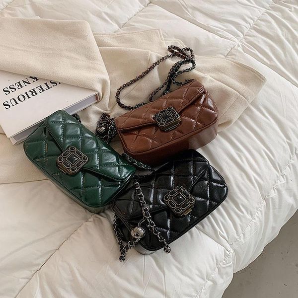 shoulder bags niche design women rhombic pattern bag 2021 fashion chain messenger square
shoulder bags niche design women rhombic pattern bag 2021 fashion chain messenger square