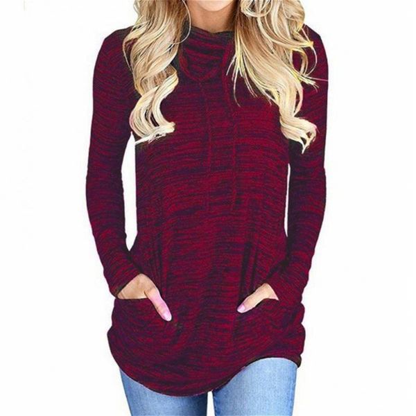 women's t-shirt 2021 s pullover long sleeve pile collar women pockets sweatshirts for dating, White
women's t-shirt 2021 s pullover long sleeve pile collar women pockets sweatshirts for dating, White