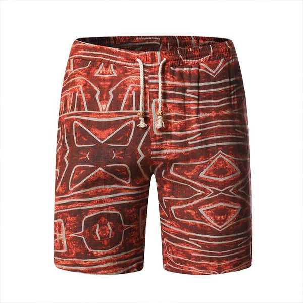 men's casual shorts fashion trend cotton and linen loose shorts summer mood beach plants geometric floral print, White;black
men's casual shorts fashion trend cotton and linen loose shorts summer mood beach plants geometric floral print, White;black