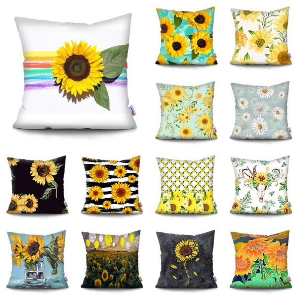 cushion/decorative pillow sunflower cushion cover daisy flowers polyester throw case home decoration cases double-sided printing funda
cushion/decorative pillow sunflower cushion cover daisy flowers polyester throw case home decoration cases double-sided printing funda