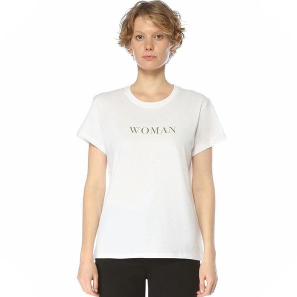 women's t-shirt letter simple woman tee shirts summer short sleeve round neck cotton femme casual vintage graphic tshirts 2021, White
women's t-shirt letter simple woman tee shirts summer short sleeve round neck cotton femme casual vintage graphic tshirts 2021, White