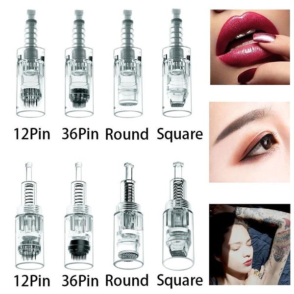 tattoo needles 10pcs microblading cartridges 9/12/36/42pin nano microneedles bayonet/screw mesotherapy for dr pen
tattoo needles 10pcs microblading cartridges 9/12/36/42pin nano microneedles bayonet/screw mesotherapy for dr pen