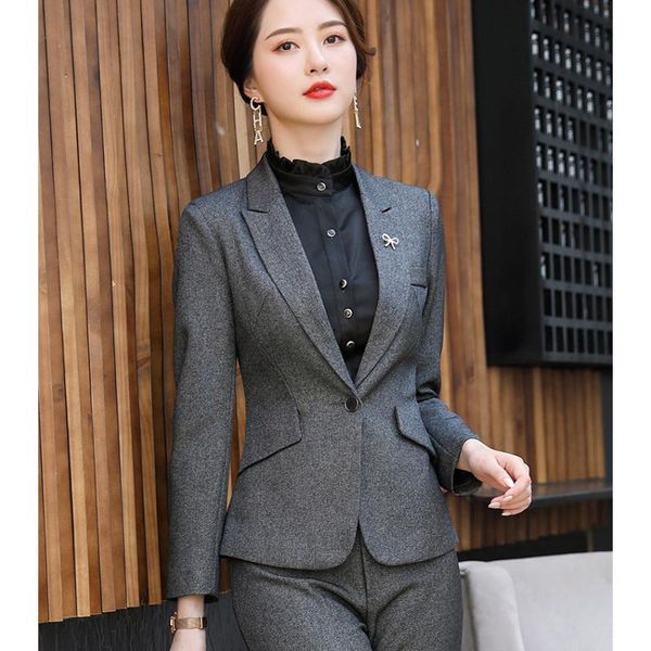 women's two piece pants women suit business blazer & pant office lady long sleeve jacket suits elegant femme 2 pieces set interview, White
women's two piece pants women suit business blazer & pant office lady long sleeve jacket suits elegant femme 2 pieces set interview, White