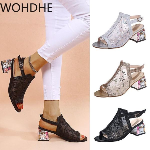 sandals fish toe woman summer silver gold buckle strap block high heels women bling sequin wedding transparent clear dress shoes, Black
sandals fish toe woman summer silver gold buckle strap block high heels women bling sequin wedding transparent clear dress shoes, Black