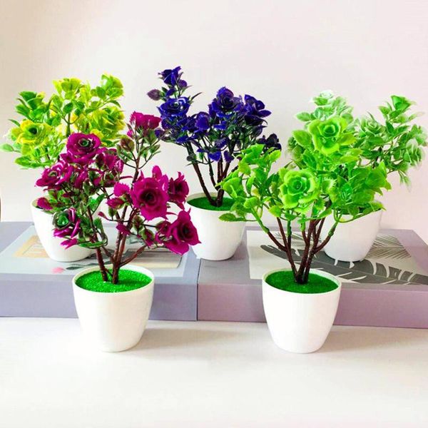 decorative flowers & wreaths artificial potted plants fake small tree flower bonsai simulation home garden ornaments deskel decoration
decorative flowers & wreaths artificial potted plants fake small tree flower bonsai simulation home garden ornaments deskel decoration