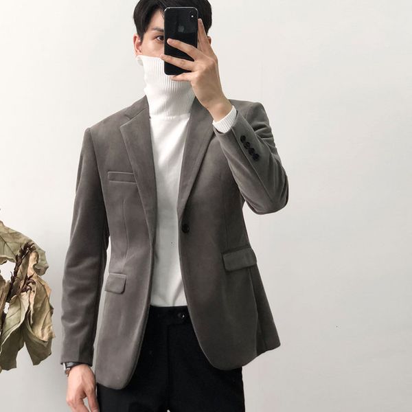 2021 winter thickened corduroy blazer men's slim fashion business casual men social streetwear suit jacket mens m0t1, White;black
2021 winter thickened corduroy blazer men's slim fashion business casual men social streetwear suit jacket mens m0t1, White;black