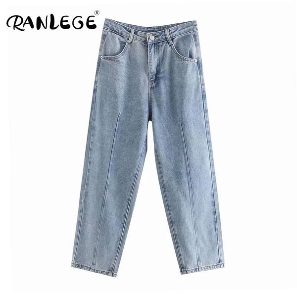women's jeans fashion solid pleated mom women high waist pockets harem denim pants zipper ankle length trousers bottoms femme, Blue
women's jeans fashion solid pleated mom women high waist pockets harem denim pants zipper ankle length trousers bottoms femme, Blue