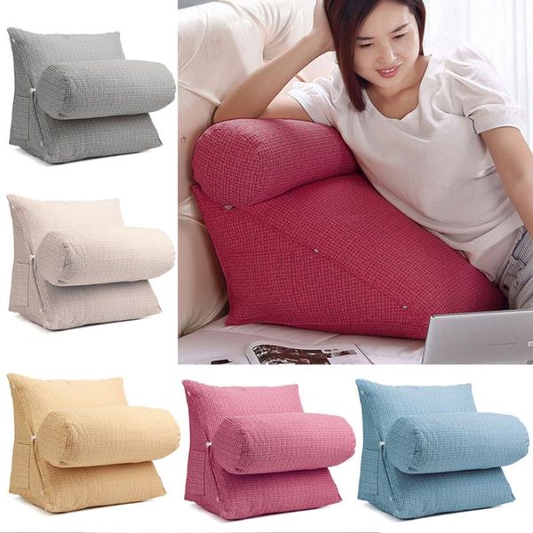 wedge backrest pillow cotton linen adjustable sofa back wedge cushion lumbar support brace head neck lounger reading pillow
wedge backrest pillow cotton linen adjustable sofa back wedge cushion lumbar support brace head neck lounger reading pillow