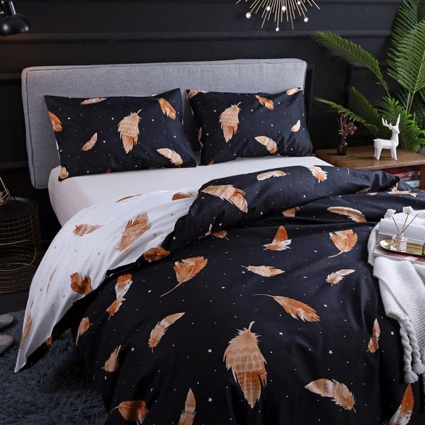 bedding sets lovinsunshine comforter king black set size luxury golden feather printed duvet cover
bedding sets lovinsunshine comforter king black set size luxury golden feather printed duvet cover