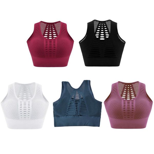 bras sports bra women yoga running workout back hollow mesh breathable supports fitness activity compression, Red;black
bras sports bra women yoga running workout back hollow mesh breathable supports fitness activity compression, Red;black