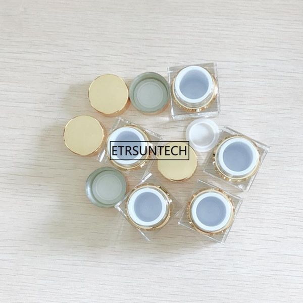 10pcs 30pcs 50pcs 5g gold cream pot cosmetic container empty round packaging bottle portable travel refillable makeup tool f2341
10pcs 30pcs 50pcs 5g gold cream pot cosmetic container empty round packaging bottle portable travel refillable makeup tool f2341