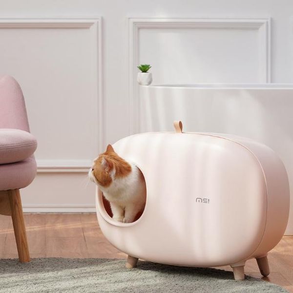 other cat supplies litter box semi-closed design luxury big smart bedpans sand toilet training kit
other cat supplies litter box semi-closed design luxury big smart bedpans sand toilet training kit