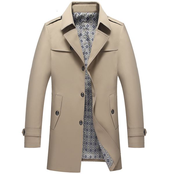 2021 new classic style khaki mid-length trench coat men spring and autumn business fashion solid color thin windbreaker jacket male brand 1h, Tan;black
2021 new classic style khaki mid-length trench coat men spring and autumn business fashion solid color thin windbreaker jacket male brand 1h, Tan;black