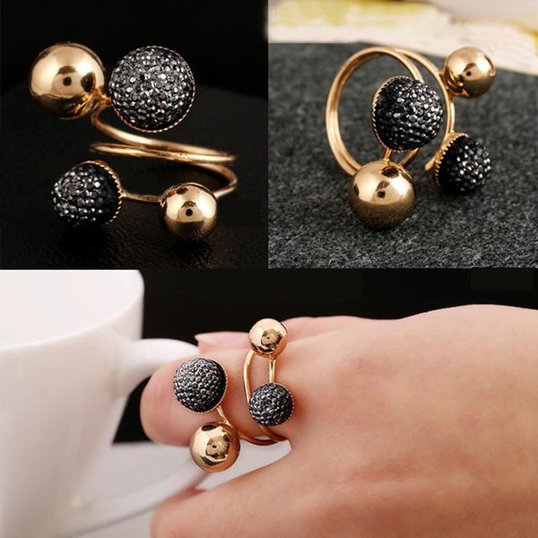 cluster rings little golden beans ring simple jewelry personality punk size 18mm retail&wholesale for women, Golden;silver
cluster rings little golden beans ring simple jewelry personality punk size 18mm retail&wholesale for women, Golden;silver
