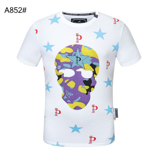 designer mens pp skull diamond t shirts short sleeve brand spring and summer high o-neck quality skulls tshirt tees phillip plain p8841, White;black
designer mens pp skull diamond t shirts short sleeve brand spring and summer high o-neck quality skulls tshirt tees phillip plain p8841, White;black