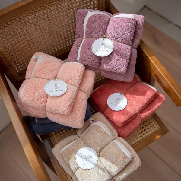 european style coral fleece thick towel bath towel set household bathroom set beach towels
european style coral fleece thick towel bath towel set household bathroom set beach towels
