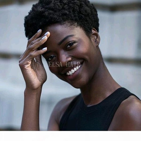 short pixie brazilian human hair afro kinky curly wigs glueless full lace lace front cut human hair wigs for black women, Black;brown
short pixie brazilian human hair afro kinky curly wigs glueless full lace lace front cut human hair wigs for black women, Black;brown