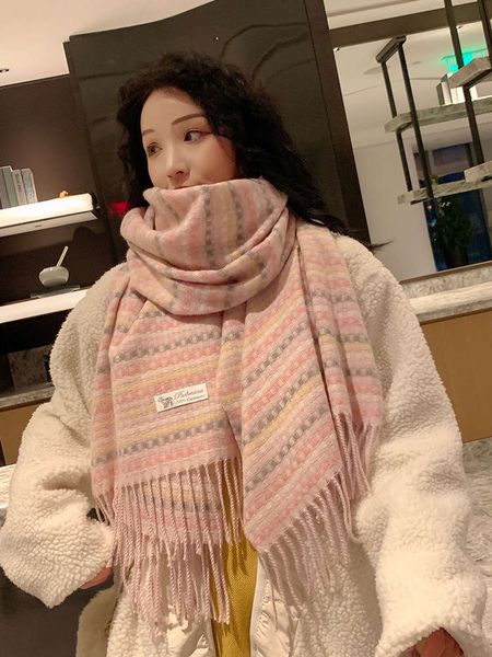 scarf female thickening warm imitation student couple shawl neck dual use autumn and winter korean version versatile, Blue;gray
scarf female thickening warm imitation student couple shawl neck dual use autumn and winter korean version versatile, Blue;gray