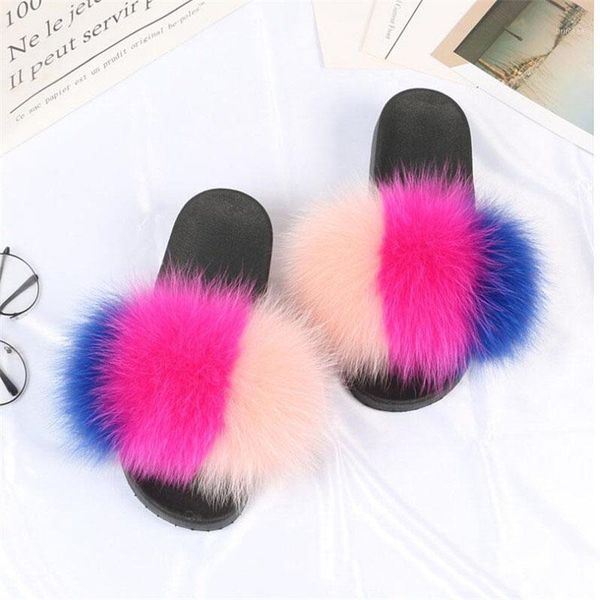 slippers style summer fluffy fur women real flip flop furry slides outdoor sandals party shoes drop1, Black
slippers style summer fluffy fur women real flip flop furry slides outdoor sandals party shoes drop1, Black