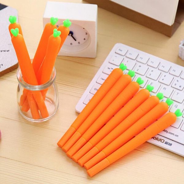 gel pens simulation carrot 0.38mm black for school 10 pcs/lot korean stationery kawaii pen
gel pens simulation carrot 0.38mm black for school 10 pcs/lot korean stationery kawaii pen