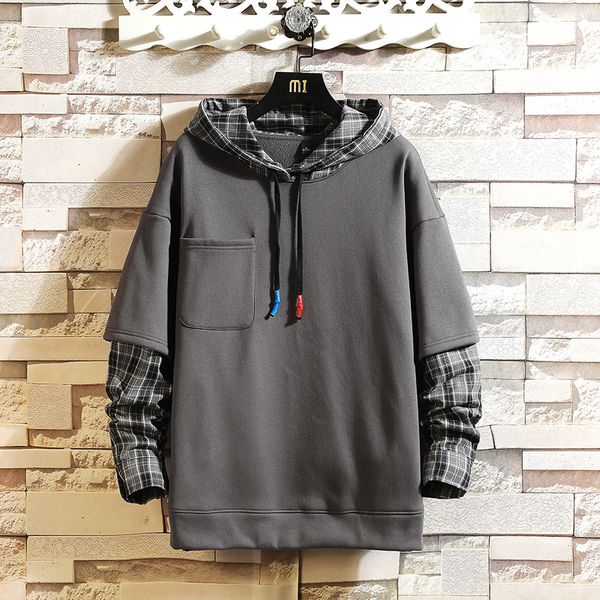 2021 new autumn spring black patchwork hoodies men's sweatshirts hiphop punk streetwear casual pullover rrbe
2021 new autumn spring black patchwork hoodies men's sweatshirts hiphop punk streetwear casual pullover rrbe