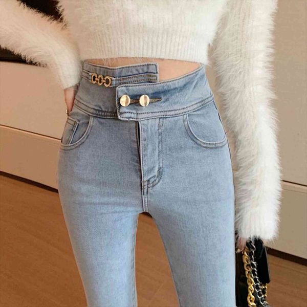light blue fashion pencil denim women jeans pants high waist slim skinny trousers fit lady casual
light blue fashion pencil denim women jeans pants high waist slim skinny trousers fit lady casual