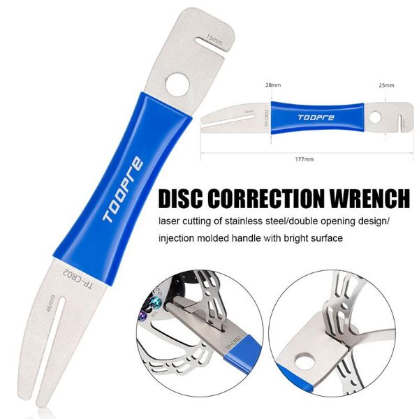 tools toopre bicycle disc correction wrench tool bike brake pad repair adjustment
tools toopre bicycle disc correction wrench tool bike brake pad repair adjustment